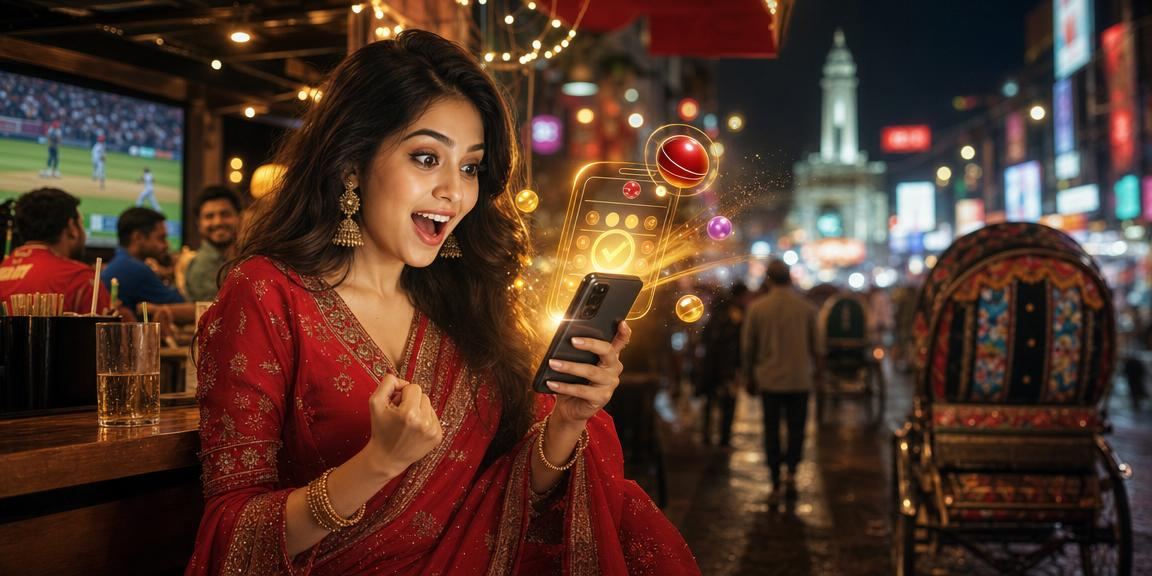 কুমিল্লায় ক্রিকেট বেটিং প্ল্যাটফর্ম ব্যবহার করছেন একজন খেলোয়াড়